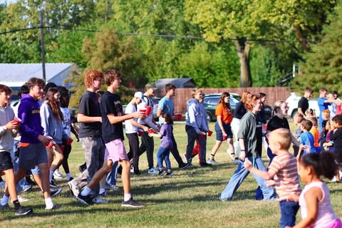 Senior-Kindergarten visit.