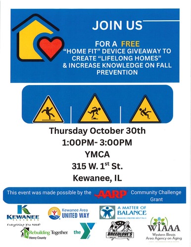 Fall Prevention and Home Safety Event for Seniors at YMCA on October 30, 2025