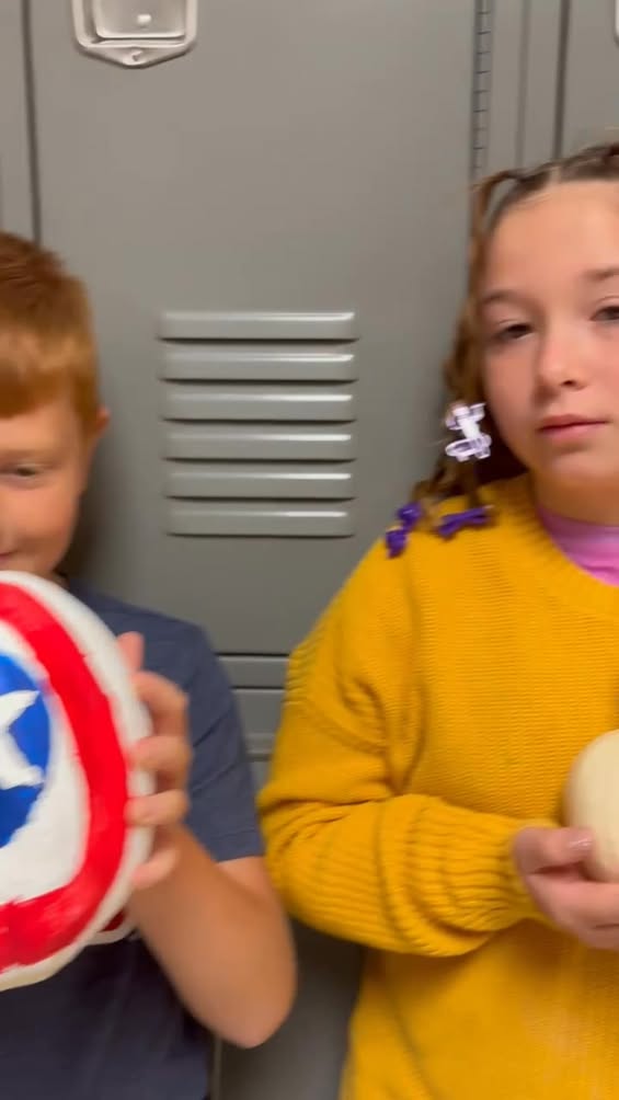 Mrs. Diallo’s class finished up our Graphic Novel Pumpkin projects. They had fun bringing the characters to life. #MAC18…