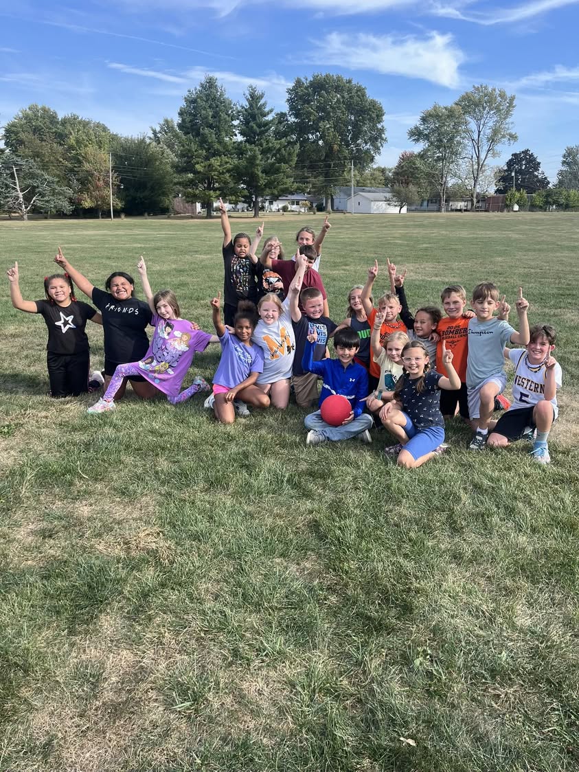 Team building and celebrating positive behaviors with a 3rd Grade Kickball tournament! Mrs. Olson’s class took home the…