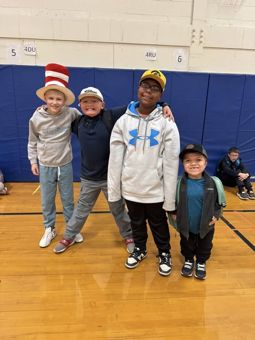 Edison Red Ribbon Week. Tuesday we Put a “CAP” on Drugs! Wear your favorite hat.  Canned Food Drive continues.  #MAC185…