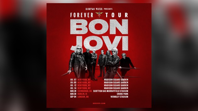 Bon Jovi announces dates for 2026 Forever Tour