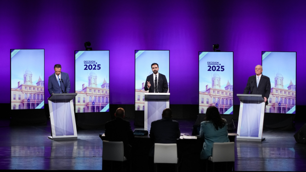 New York City mayoral debate: Sharp attacks as Mamdani, Cuomo, Sliwa face off a final time
