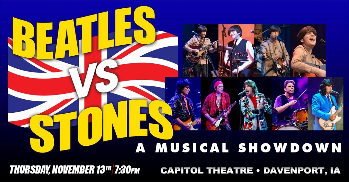 “Beatles vs. Stones: A Musical Showdown,” November 13
