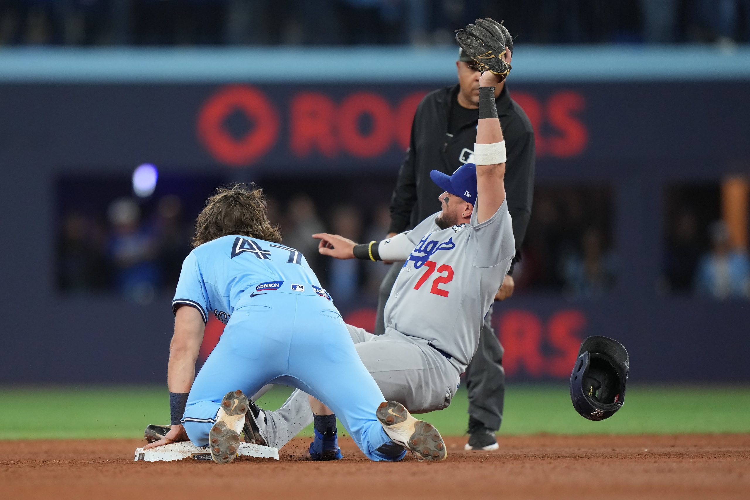 Double trouble: Barger gets caught off second base as Blue Jays’ rally fizzles in Game 6 of Series