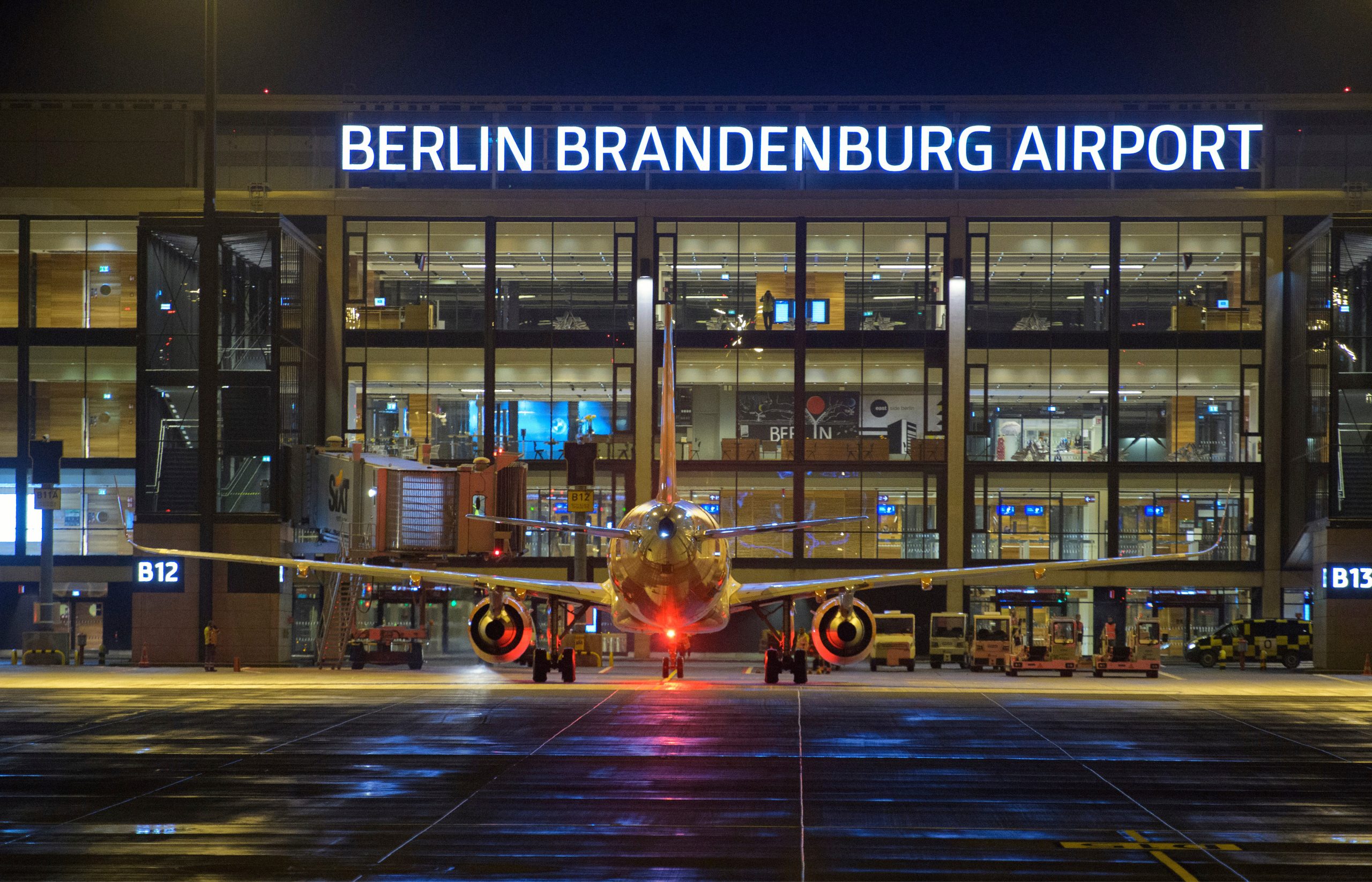 A drone sighting temporarily suspends air travel at the Berlin airport