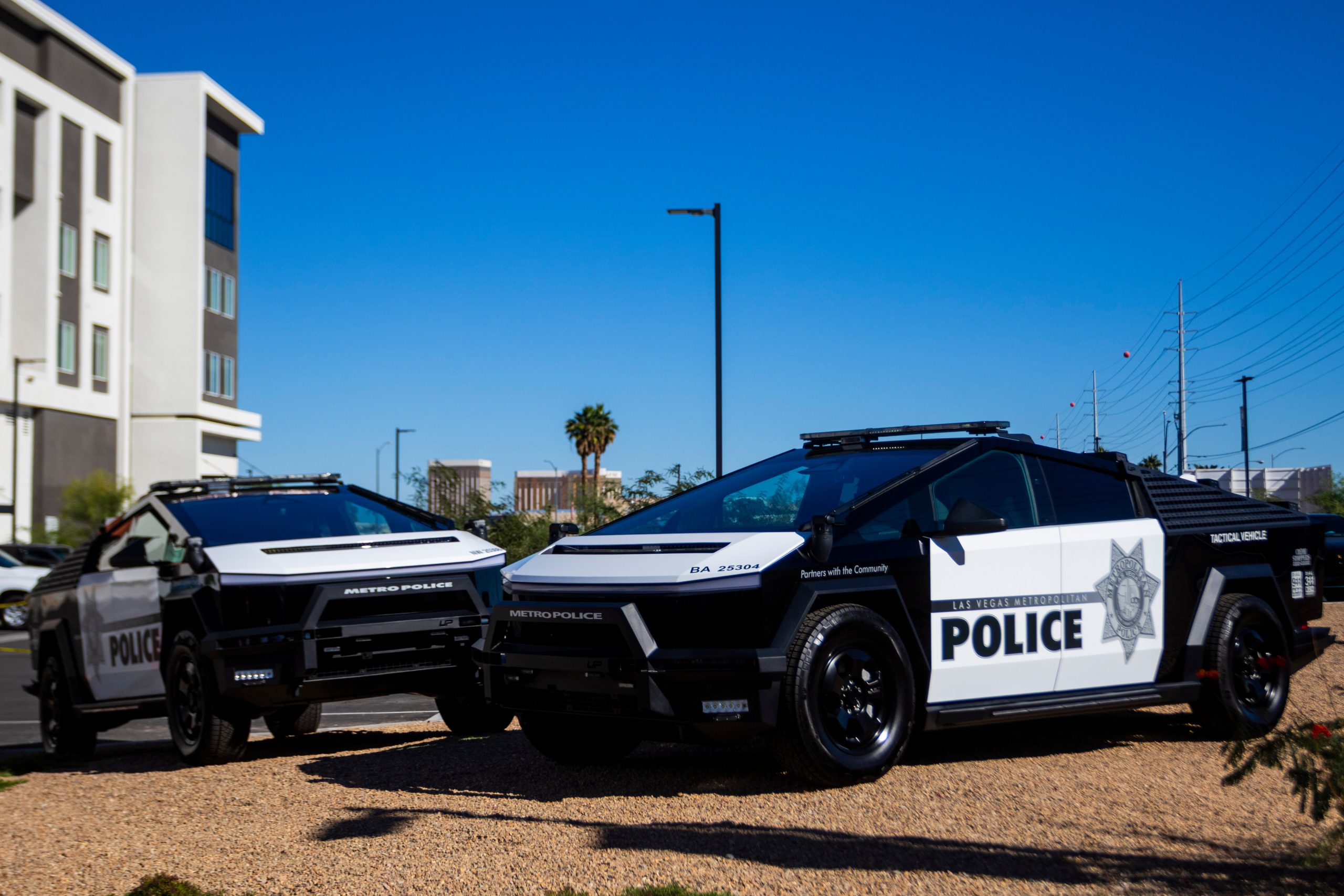 Nation’s largest fleet of police Cybertrucks to patrol Las Vegas