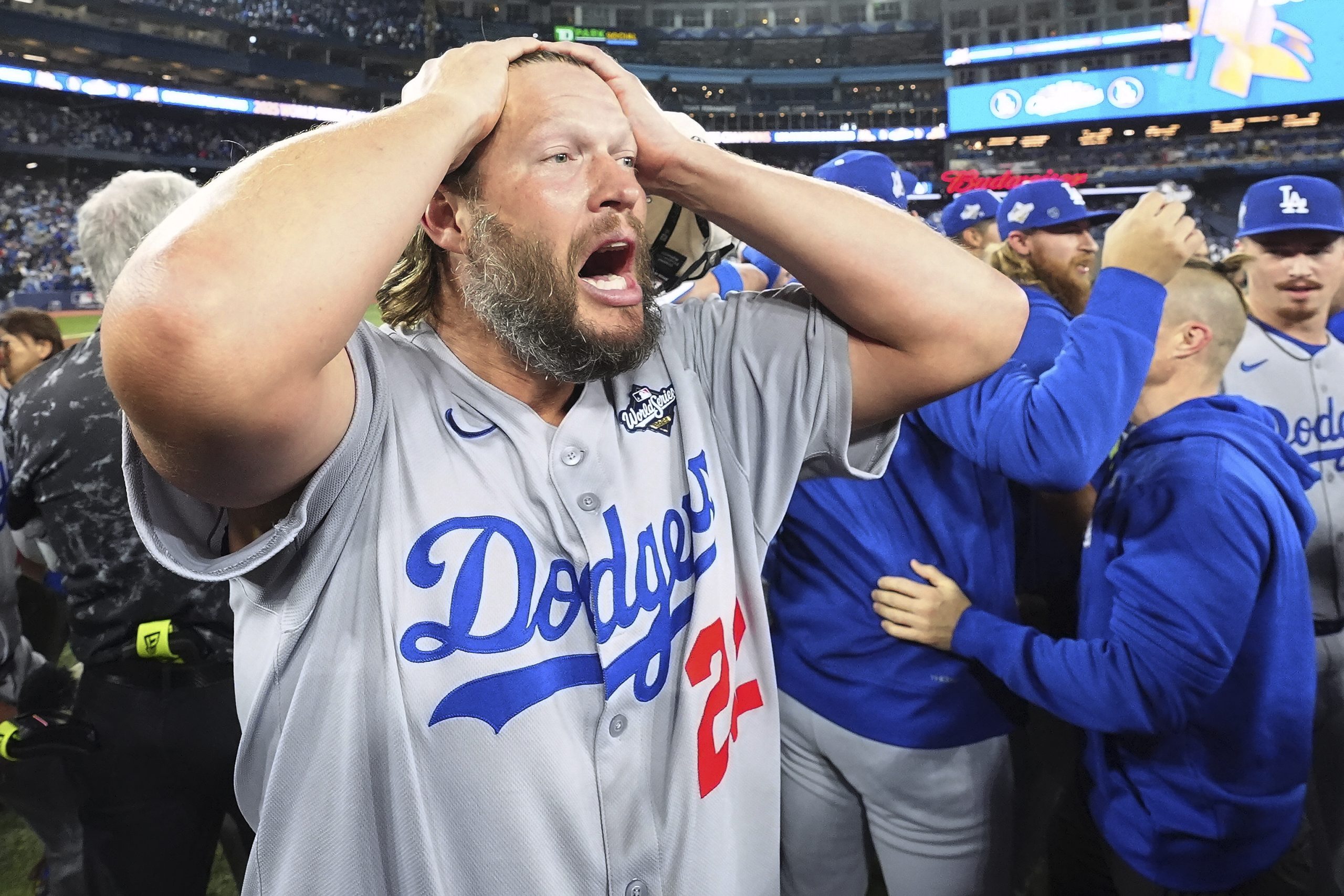Dodgers great Clayton Kershaw ends his career unaware at first that he won the World Series again