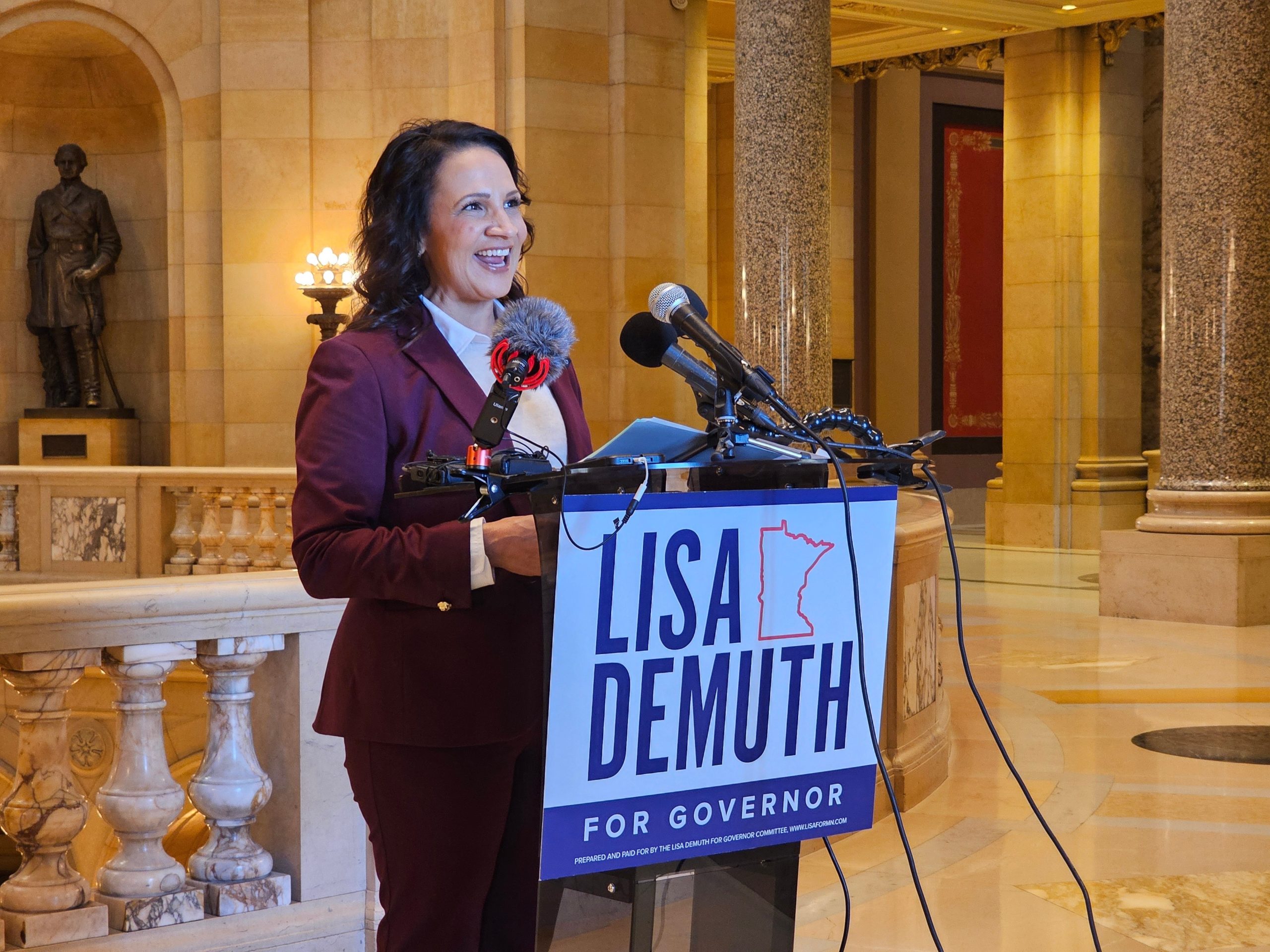 Minnesota House Speaker Lisa Demuth seeks Trump’s endorsement in bid to unseat Gov. Tim Walz