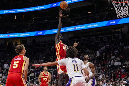 NBA roundup: Short-handed Hawks halt Lakers’ 5-game win streak