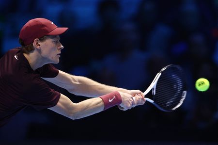 Tennis-Sinner storms past Auger-Aliassime to begin ATP Finals defence