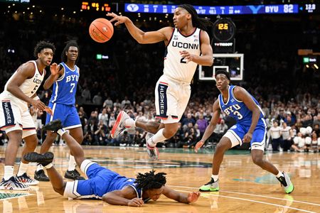 Top 25 roundup: No. 3 UConn holds off No. 7 BYU’s comeback bid