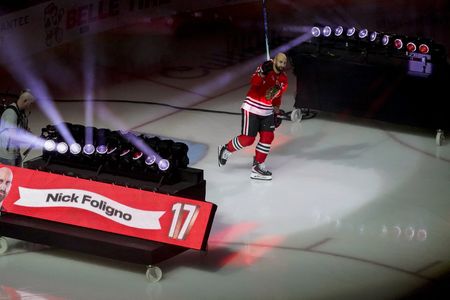 Blackhawks captain Nick Foligno (hand) out 4 weeks