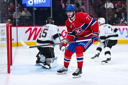 Canadiens F Kirby Dach (foot) out 4-6 weeks