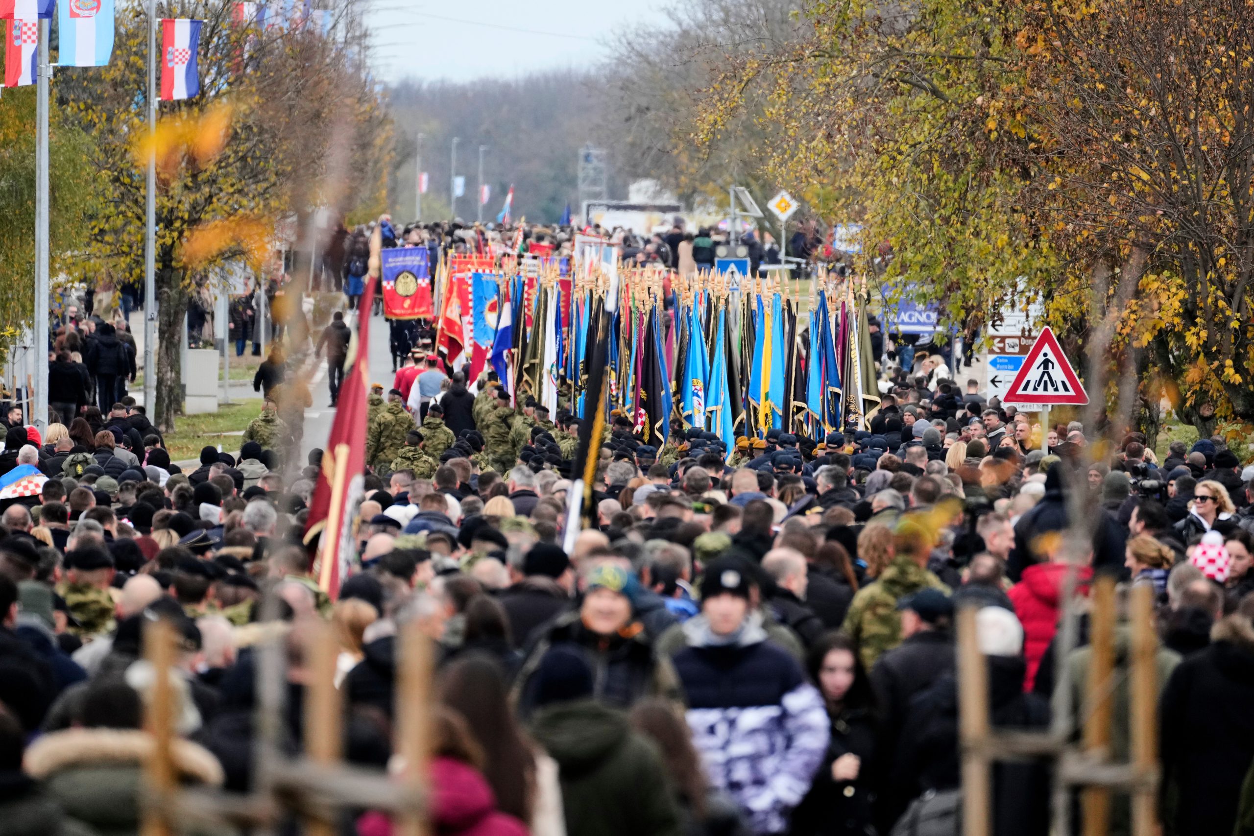 Croatians commemorate the siege of Vukovar, a national symbol of the war of independence