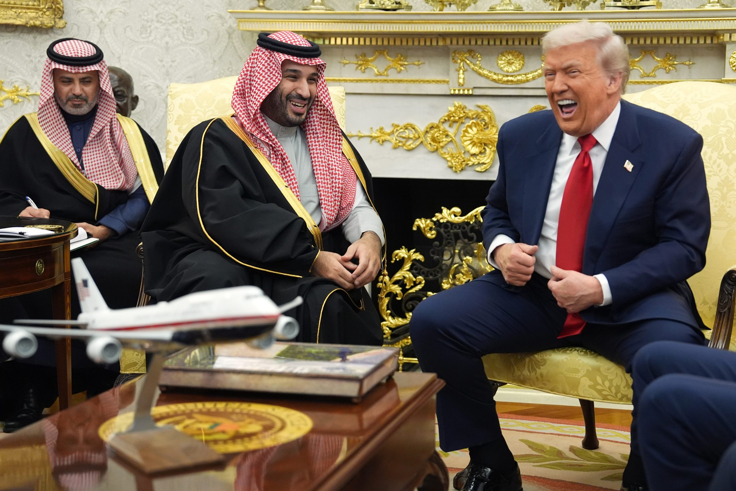Trump welcomes Saudi Crown Prince Mohammed bin Salman at the White House, in photos