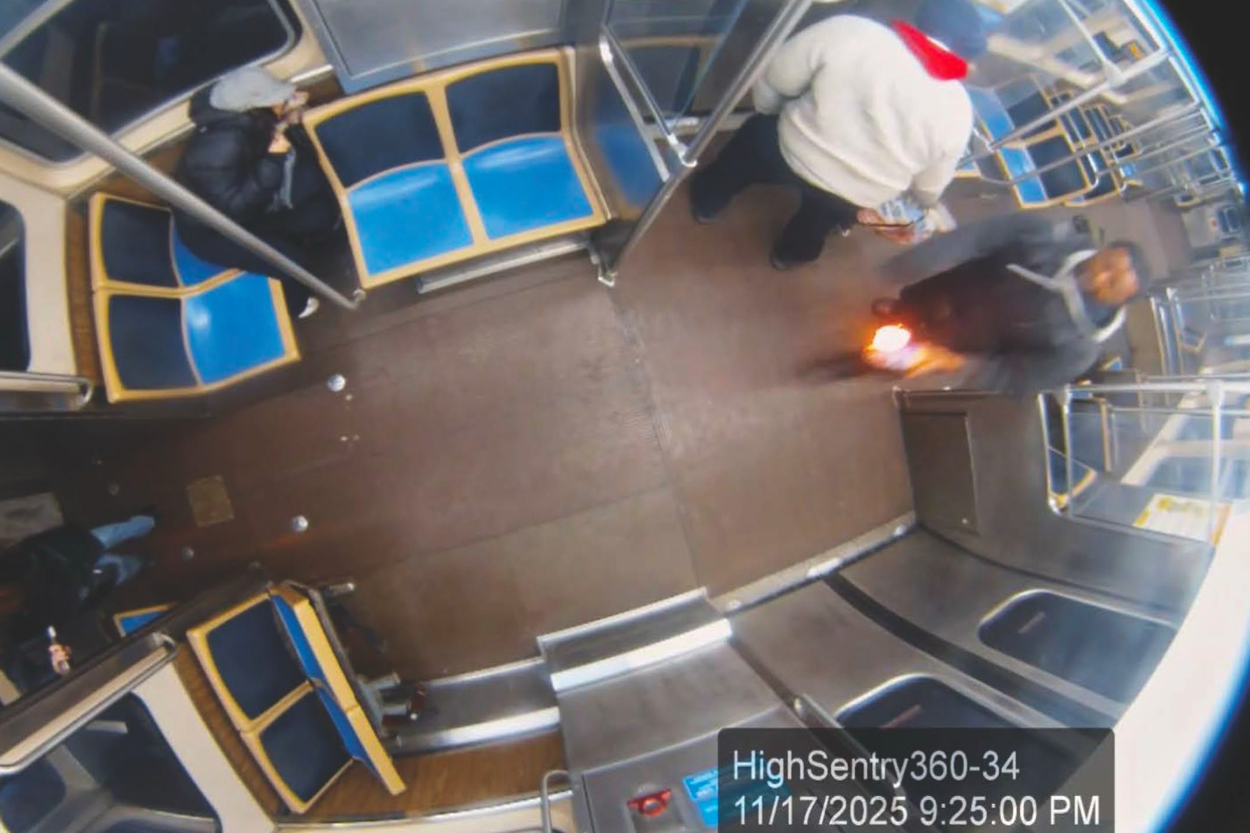 Man accused of setting a woman on fire on a Chicago train is charged with terrorism