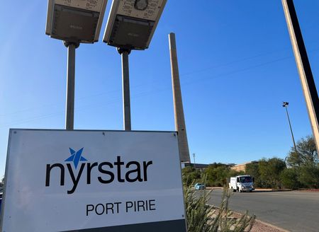 Trafigura’s Nyrstar casts first antimony at South Australia plant