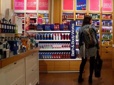 Bath & Body Works forecasts sales dip as holiday demand wanes; shares plunge
