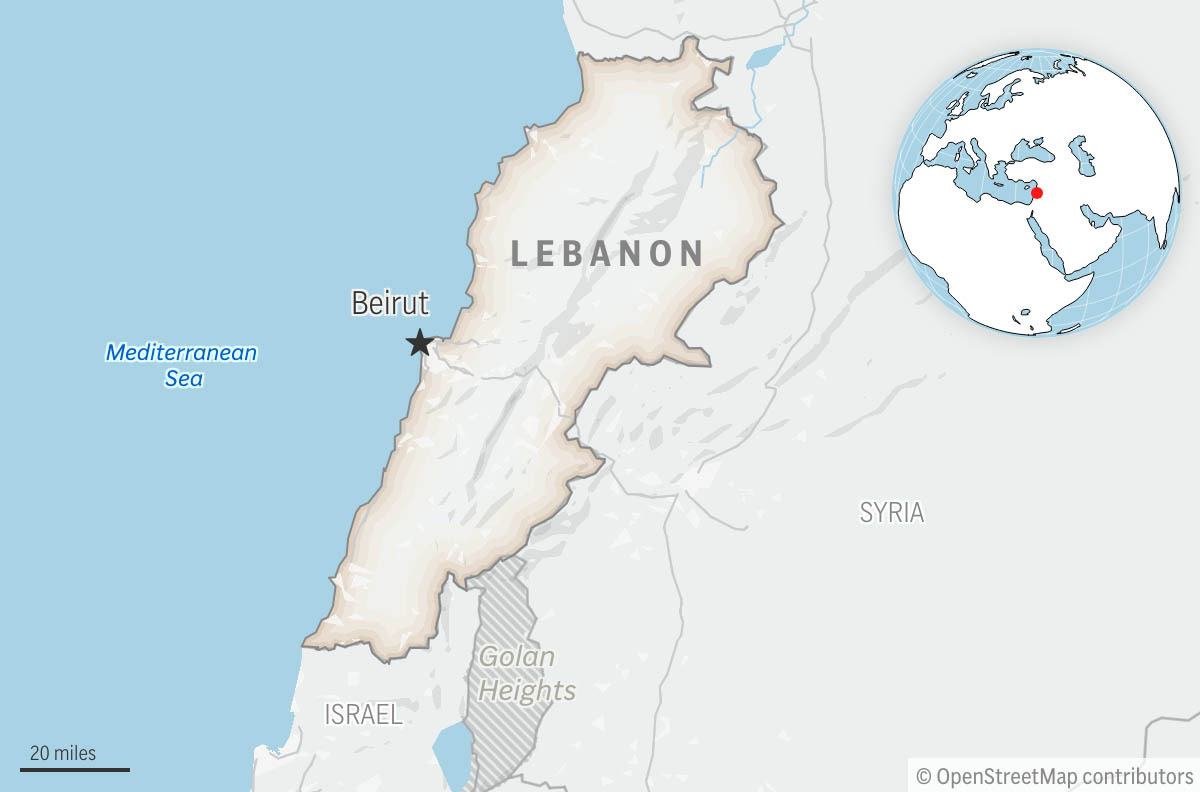 Lebanon’s most wanted drug trafficker taken into custody, authorities say