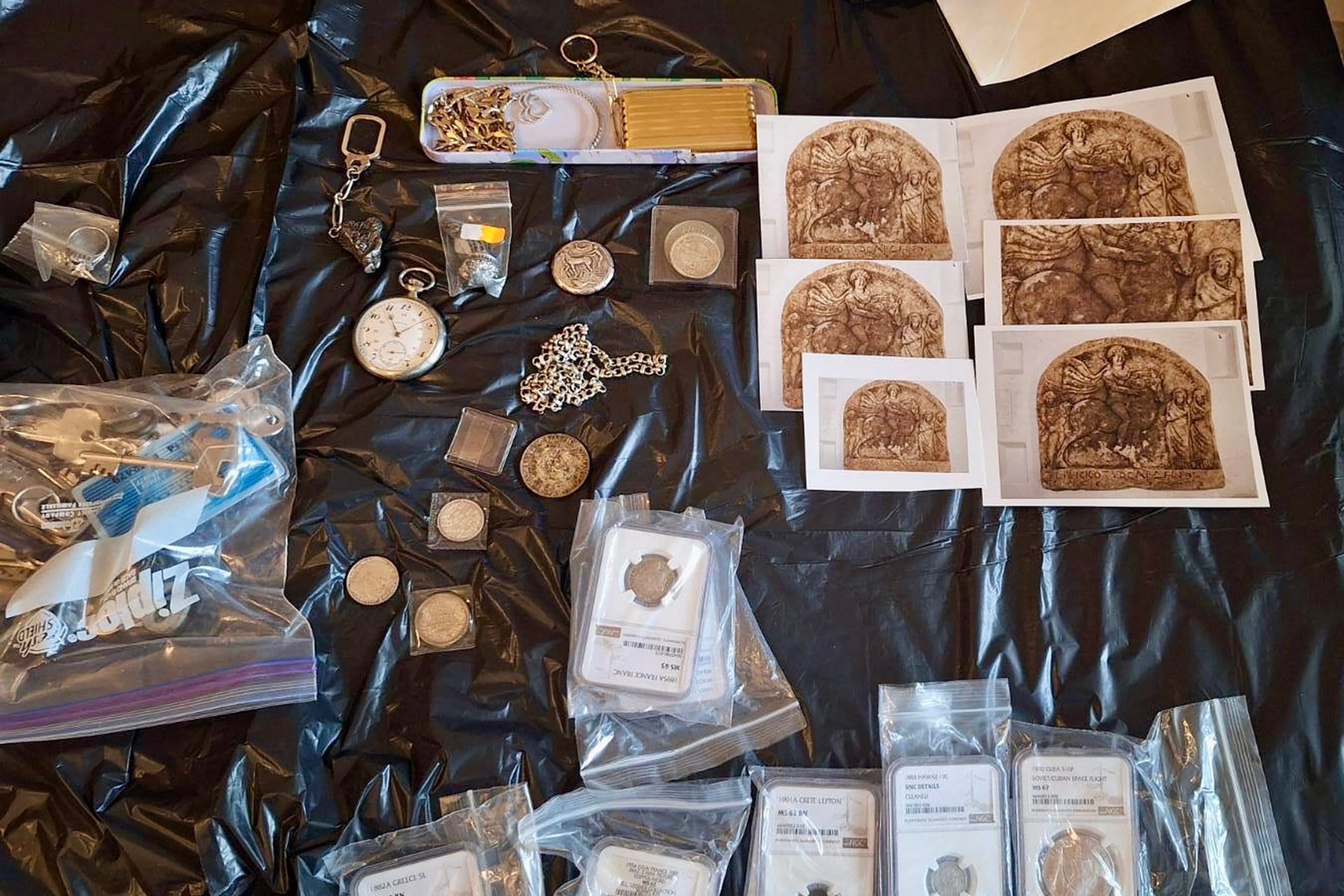 Coordinated operation across Europe dismantles antiquities smuggling ring