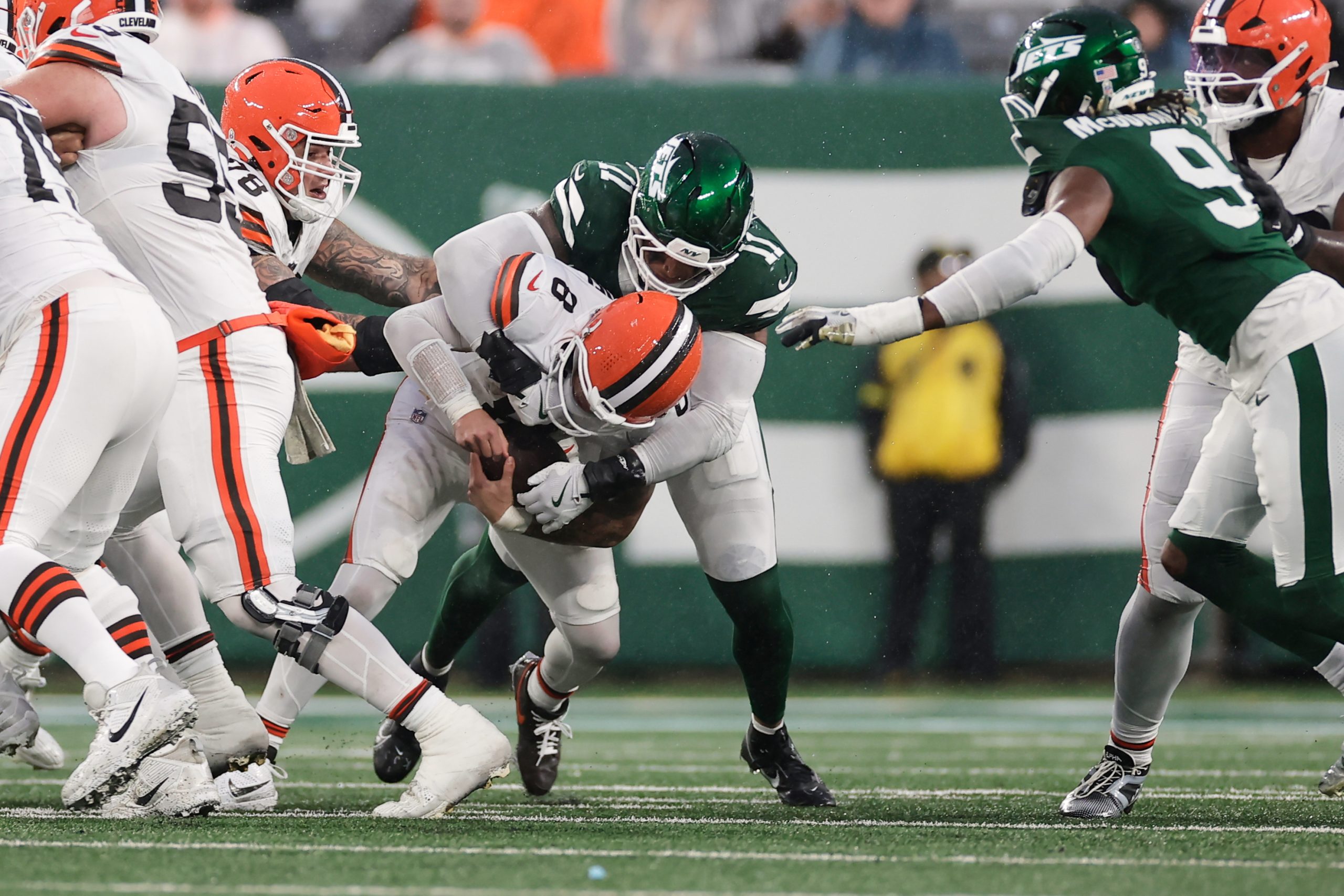 Jets’ Jermaine Johnson’s sweet strategy to sack Ravens’ Lamar Jackson: No sugary drinks