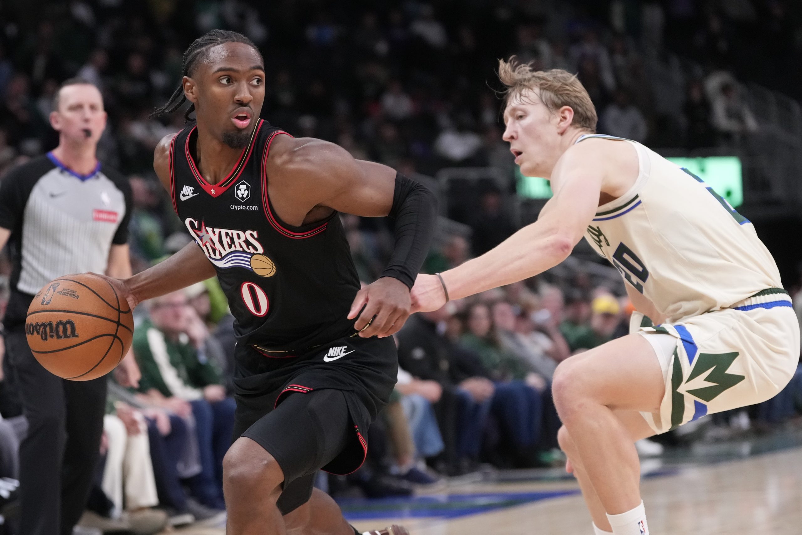 76ers’ hard-working Tyrese Maxey joins exclusive fraternity with 54-point, nine-assist performance