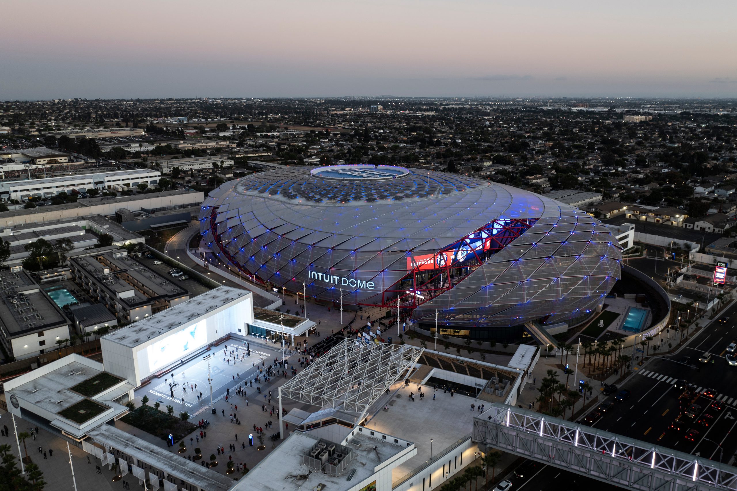 LA Olympics will keep ‘Intuit’ on Clippers arena as part of groundbreaking venue-naming deal