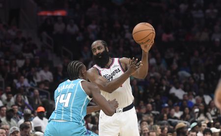 James Harden drops Clippers record 55 in win over Hornets