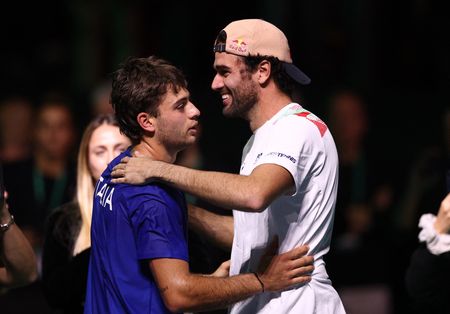 Tennis-Berrettini, Cobolli lead Italy past Spain for third straight Davis Cup title