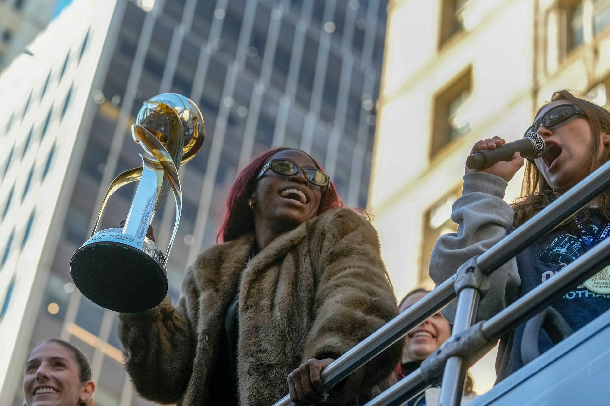 New York City honors Gotham FC’s championship win with procession and key to the city
