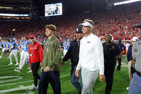 Ole Miss’ Lane Kiffin deflects questions about coaching future