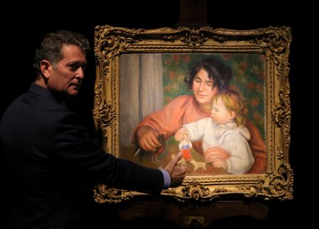 Renoir painting of son sold for $1.68 million at auction
