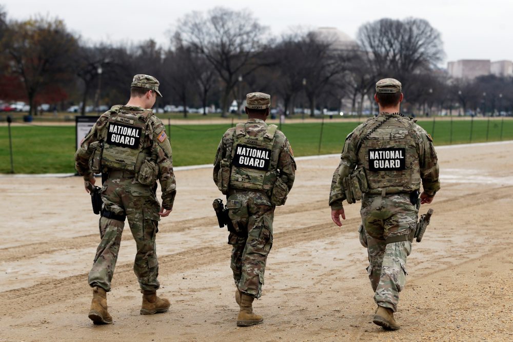 Trump sent National Guard troops to Washington in August. Some are armed. Some have cleaned parks