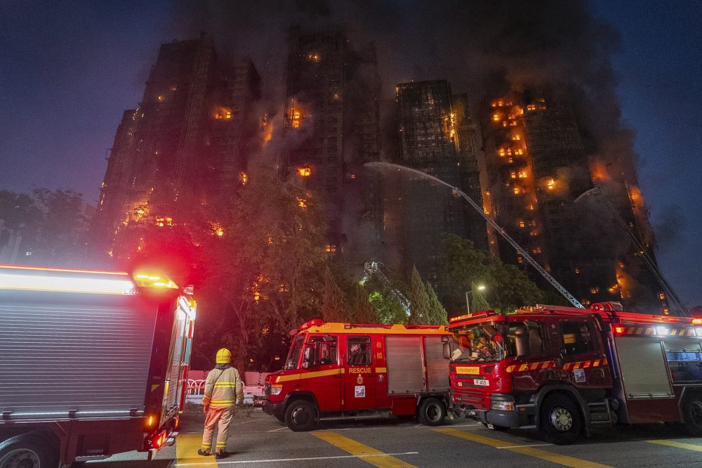 Photos from Hong Kong’s deadliest fire in decades