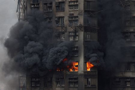 Analysis-Hong Kong fire poses test for China’s grip on the city