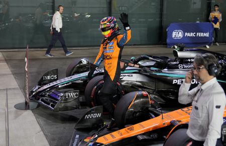 Motor racing-Piastri on pole for Qatar sprint, Norris third and Verstappen sixth