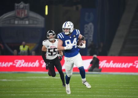 Colts rookie TE Tyler Warren (illness) questionable vs. Texans