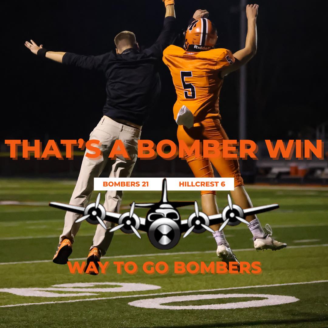 The Macomb Bombers have punched their ticket to the second round of Class 4A state football playoffs! Congratulations, B…