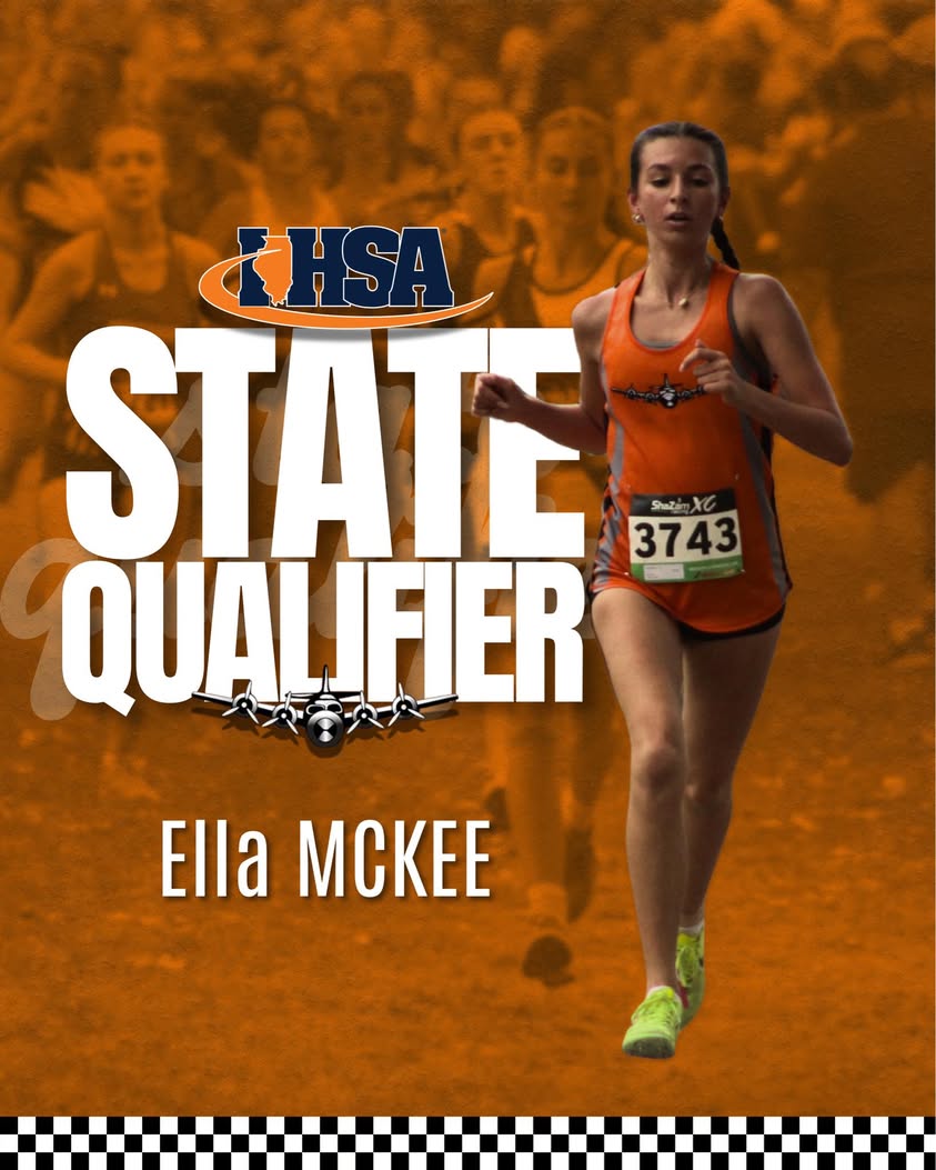 Congratulations Bomber Freshman Cross Country runner Ella McKee! #OnceABomberAlwaysABomber