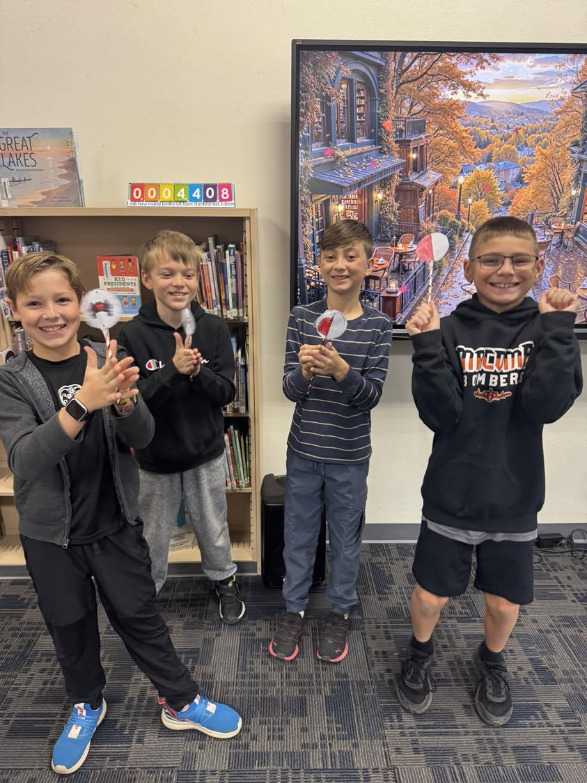 Makerspace Friyay!!! It’s a good day to have a GOOD DAY! #edisonbombers #MAC185 #4thgrade