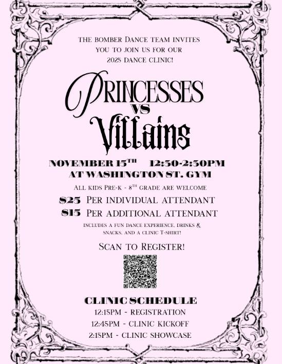 Don’t miss this opportunity to attend the 2025 Dance Clinic! #MAC185