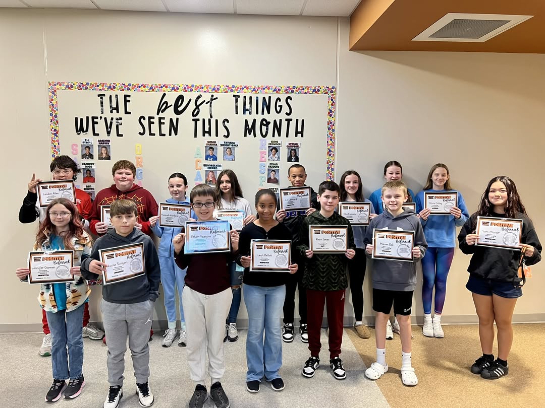 MMS is proud to recognize our group of students with positive referrals for this week! MMS would also like to thank the…