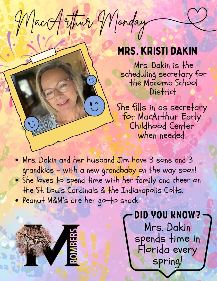 It’s MacArthur Monday! #mac185