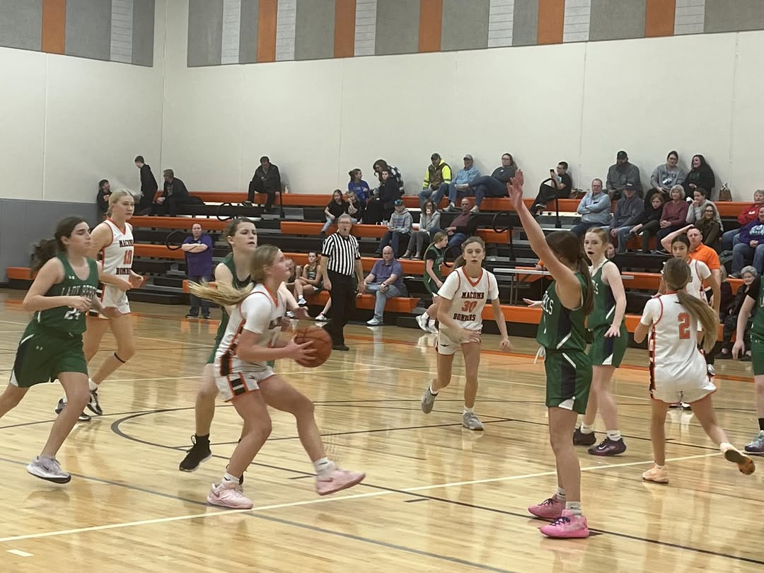 MS Bomber Girls Basketball sweeps South Fulton tonight 7th Grade 29-20 and 8th Grade 30-23. #OnceABomberAlwaysABomber