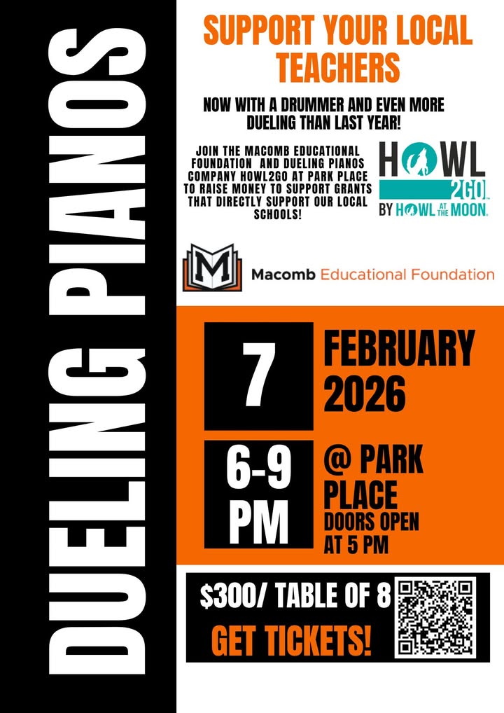 Grab your table today for the MEF Dueling Pianos Fundraiser this February! #MAC185
