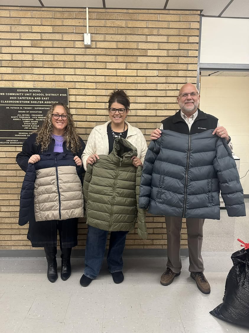 Shout out to McDonough Power Cooperative!! Thank you for the donation of winter coats for our Edison kids in need. Your…