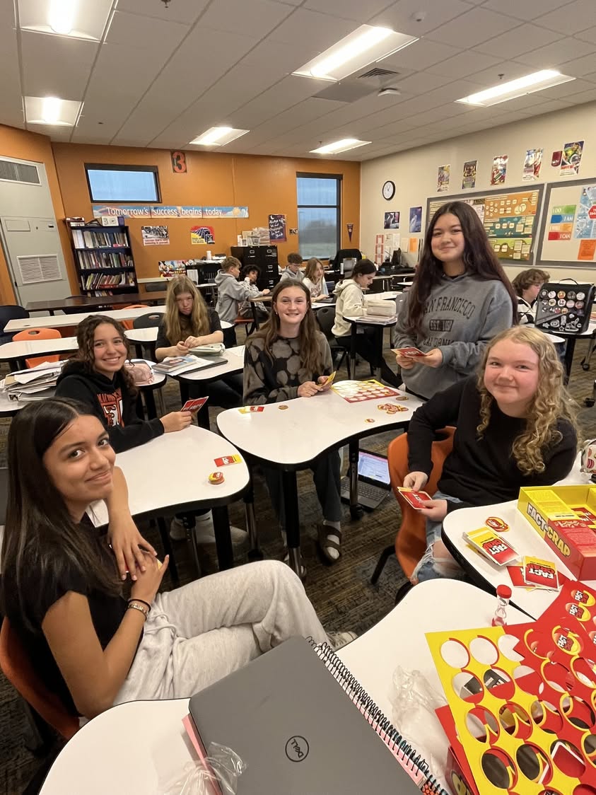 When all assignments are completed, SOAR 8th grade ELA enrichment and games students have the opportunity to play ELA ga…