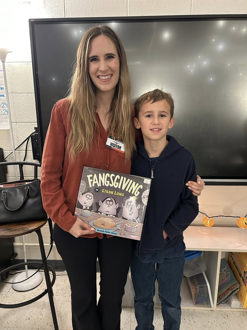 Today Miss Coker’s class had another mystery reader guest! Thank you for Luke’s mom for reading to us! #MAC185 #edisonbo…