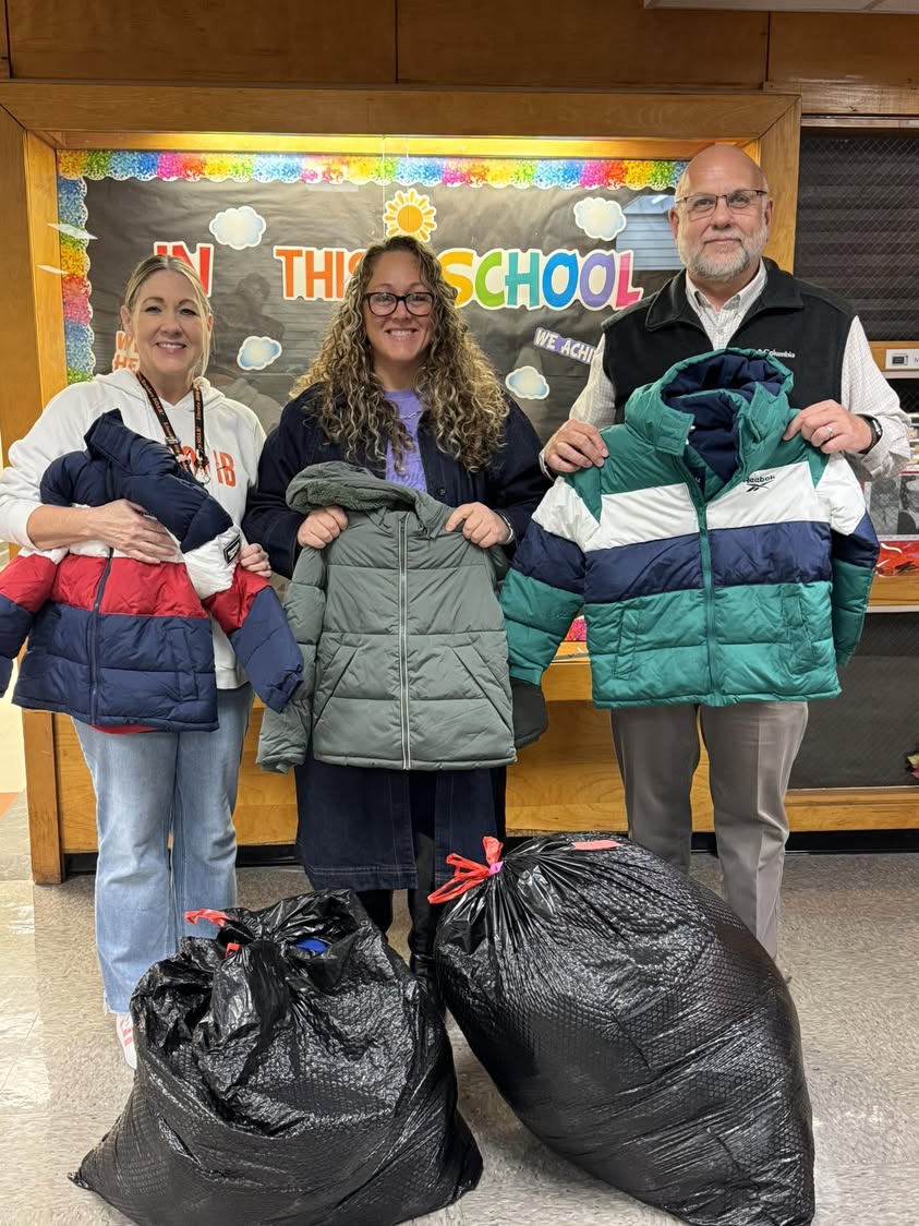 Thanks to McDonough County Power Cooperative Coats for Kids for donating coats to Lincoln School. We’re very grateful fo…